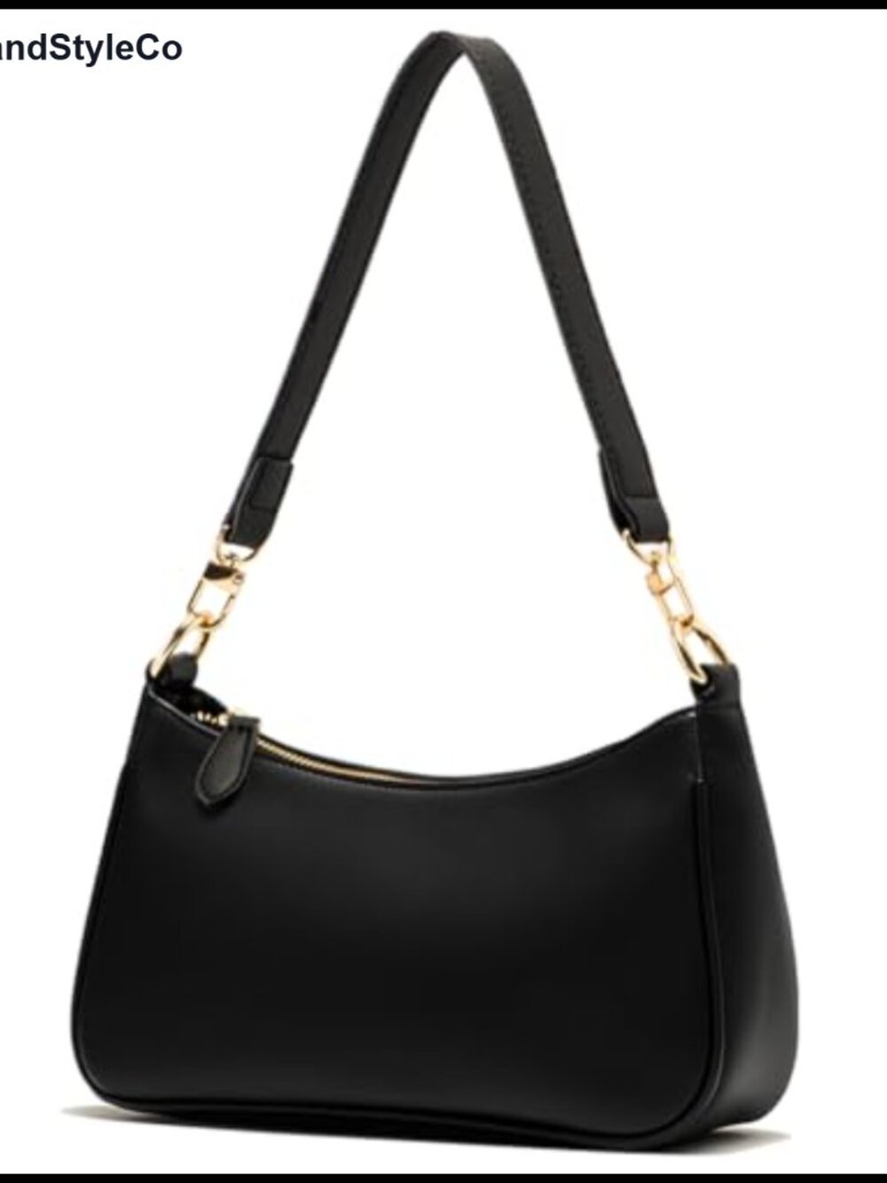 Faux Leather Tote Handbag with Removable Chain Strap Hobo Purse
